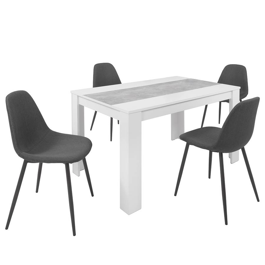 WeißBeton Esstisch Ivato Esstisch Ivato Dekor HeDY9Wb2IE