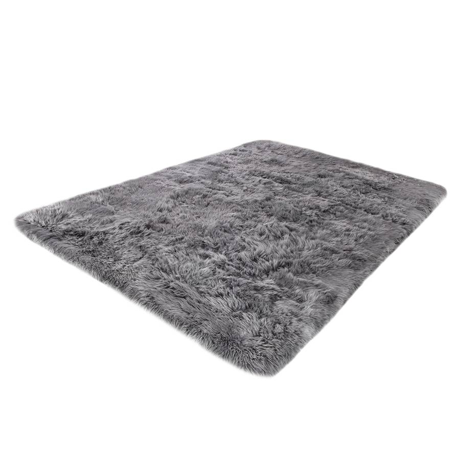 190 En Tapis I Peau Davos Cm De MoutonArdoise 130 X ChQtrsd