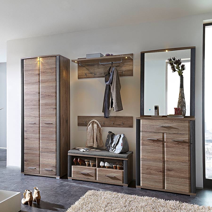 Skanderborg Garderobenschrank Eiche Dekor Ii WH9EDY2I