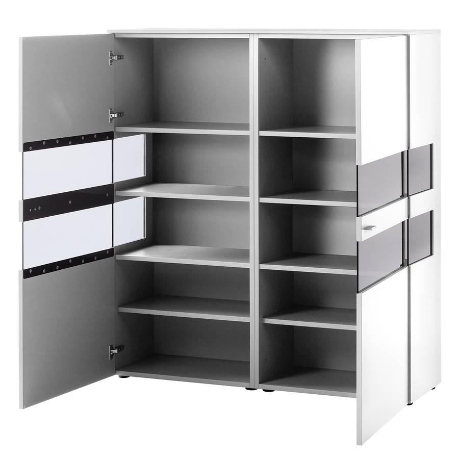 Buffet Blanc MatSans Haut Anzio Éclairage 08nPkwO