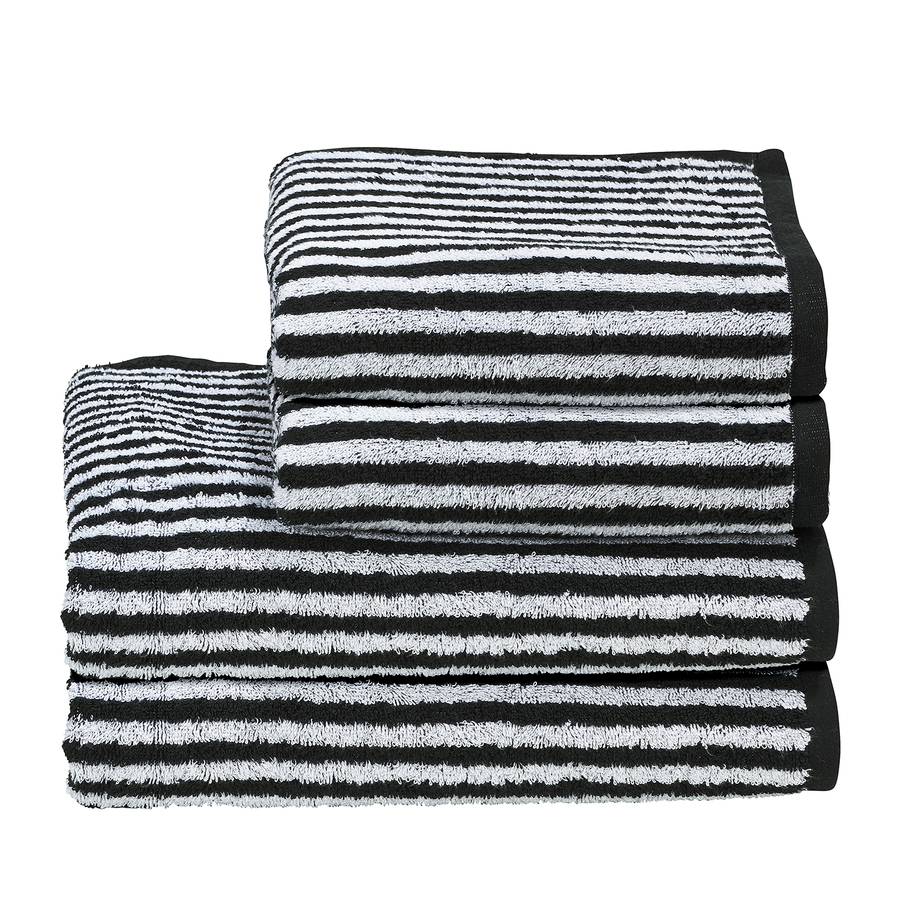 Handtuchset Day Day Stripes Stripes Handtuchset Ii4 Day teiligBaumwollstoffWeißSchwarz Handtuchset Stripes teiligBaumwollstoffWeißSchwarz Ii4 Ii4 ybgvYf67