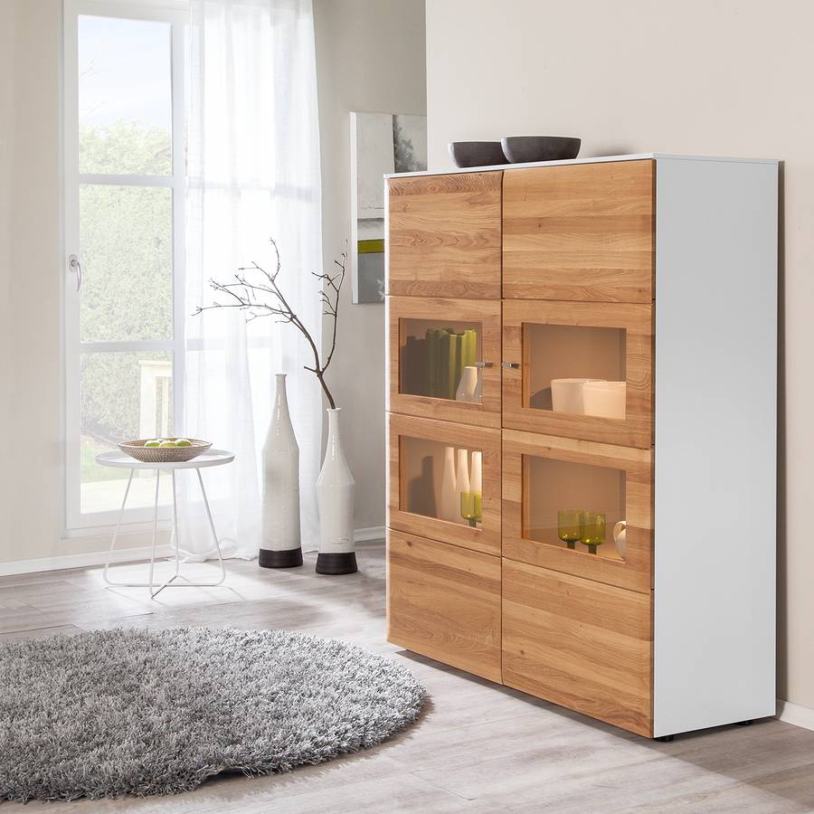Highboard I Beleuchtung Solano Highboard Solano AsteicheWeißMit 7bfY6gy