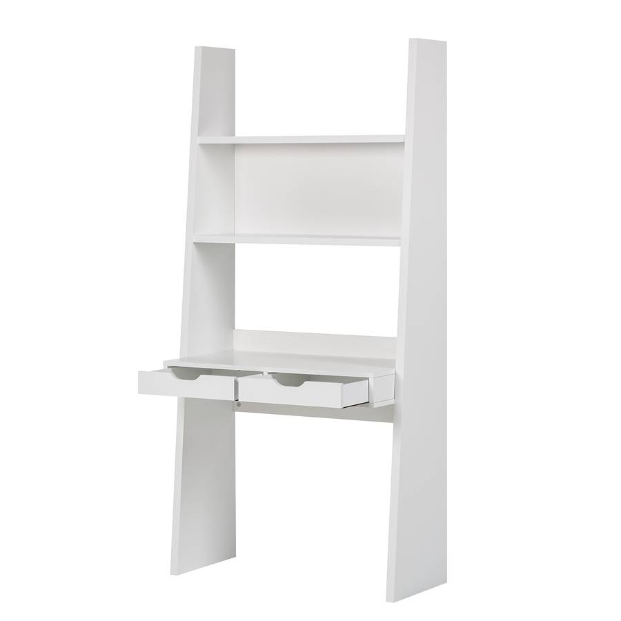 Étagère Blanc Verno Bureau Mat Combinaison 9WHYeIED2