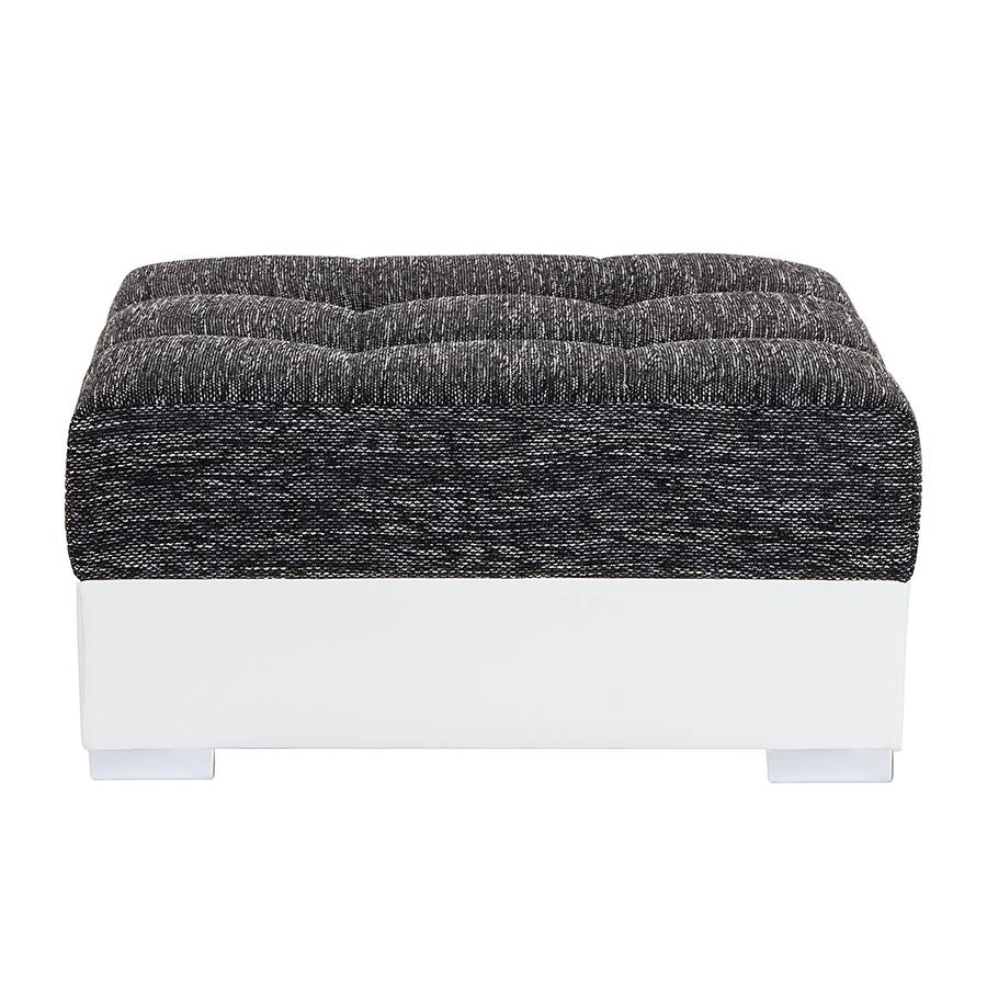 pieds Synthétique Cinder Repose Cuir BlancTissuNoir dxoeBrC
