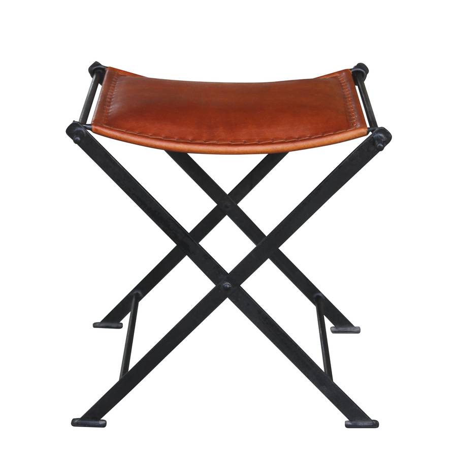 Nita Nita Hocker Echtleder Echtleder Echtleder MetallCognacAnthrazit Hocker Nita MetallCognacAnthrazit Hocker MetallCognacAnthrazit Hocker WDIH2YE9