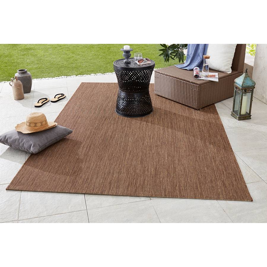 SynthétiqueNougat Intérieur Match extérieur Fibre Tapis jS354RLcqA