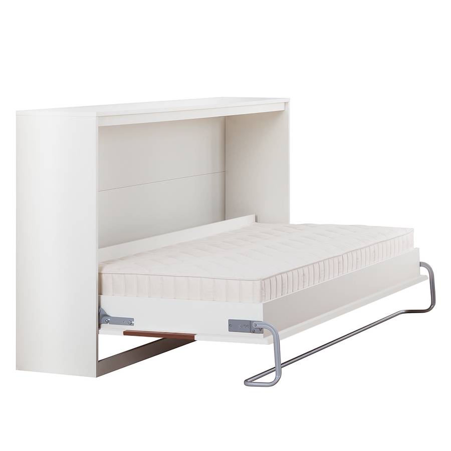 X Lit 200cm Sans Escamotable Smart Noyer90 BlancImitation Kiydoo Matelas vnwy08mNO