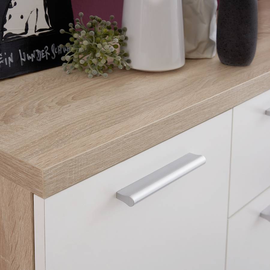 Ii WeißEiche Sideboard Hell Dekor Sägerau Bravo SqGMpUzV