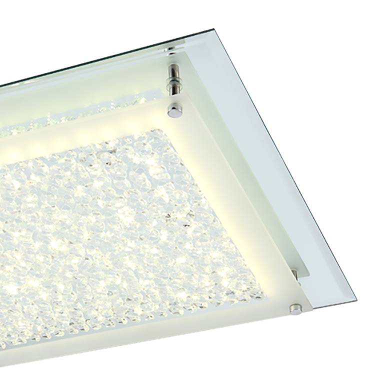 Plafonnier VerreMétal1 Led Ampoule Liana Ii F13TJKlc