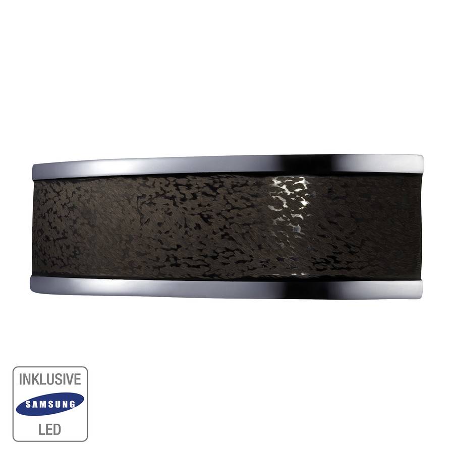 Shine alu Led Dunkelbraun wandleuchte Dbe29YIWEH