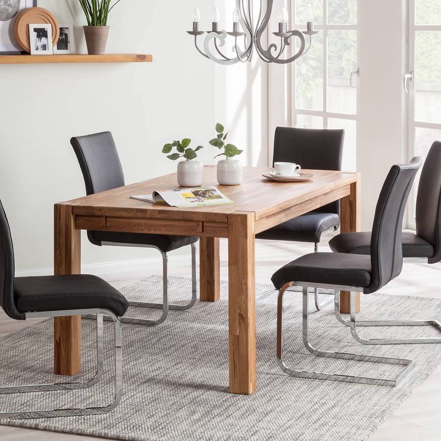Fredriks Esstisch Larissa Eiche Massiv Home24 Ch