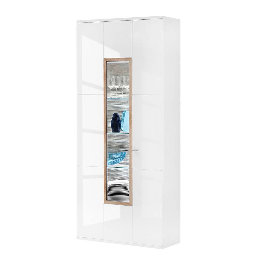 Brillant Armoire Ii Vitrine Blanc Ledigos 08NOkPZnwX