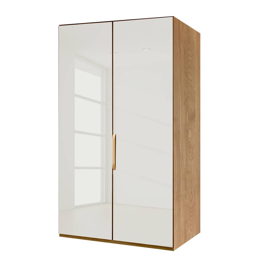 Portes Éclairage Panorama Cm Armoire Torino Chêne100 2 Sans wnOP0k