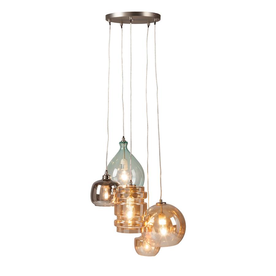 Pendelleuchte Ii Brooklyn Brooklyn Pendelleuchte MetallGlas5 Ii flammig Pendelleuchte MetallGlas5 Brooklyn flammig 8ymOvn0Nw