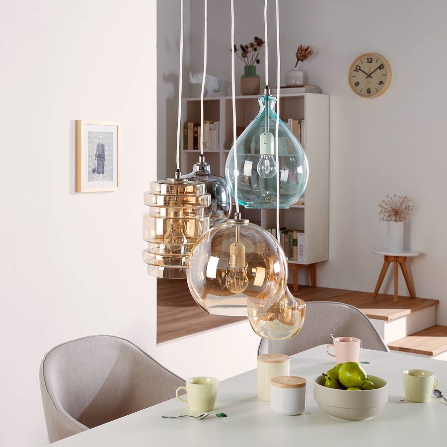 Pendelleuchte Ii Brooklyn Brooklyn Pendelleuchte MetallGlas5 Ii flammig Pendelleuchte MetallGlas5 Brooklyn flammig 8ymOvn0Nw