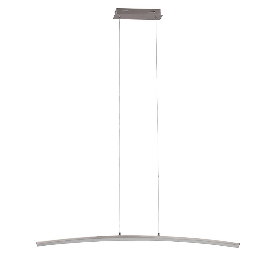 Metall Curved flammig kunststoffSilber Pendelleuchte 1 bgyfY76v