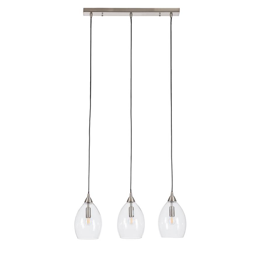 Pendelleuchte Vess GlasEisen3 flammig Pendelleuchte Vess H2IEDW9