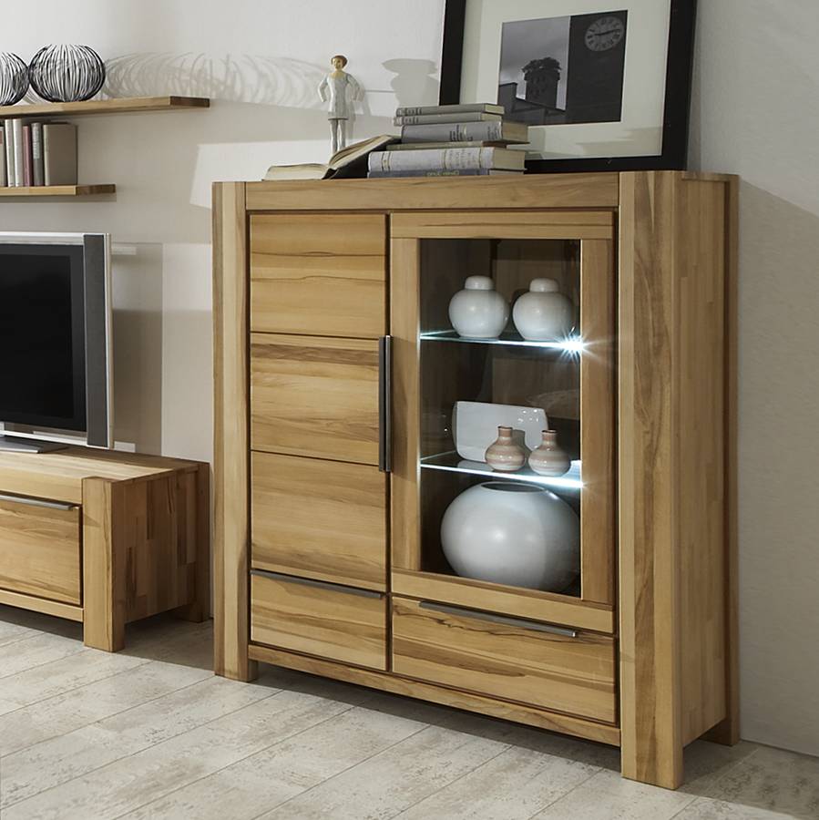 Highboard I Kernbuche Pia MassivGeölt Highboard I MassivGeölt Pia Highboard Kernbuche HWDE9Ieb2Y