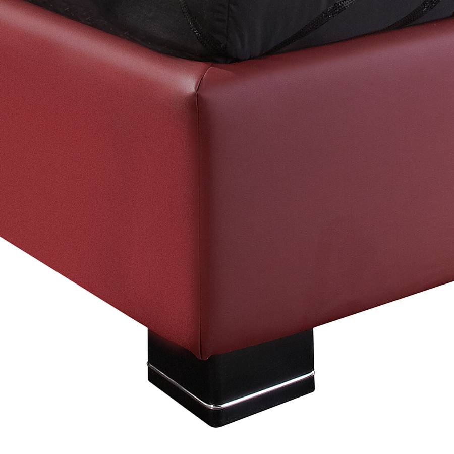 X Lit Matelas 200cmSans Aline Rembourré 140 Bordeaux y0wnm8OPvN