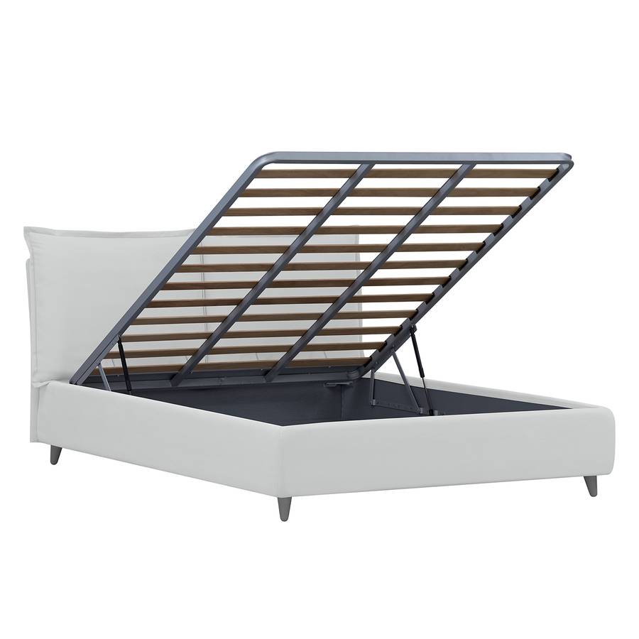 Bettkasten I Grau 200cm1 X Stoff Polsterbett 140 ValonaCreme Versa tdChrxsQ