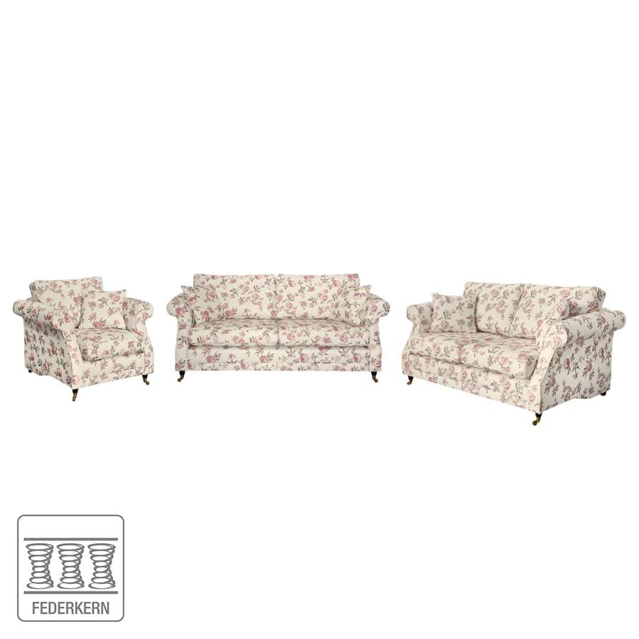 Ensemble 2 Rosehearty3 De Salon 1TissuCrèmeRose sQCBothdrx