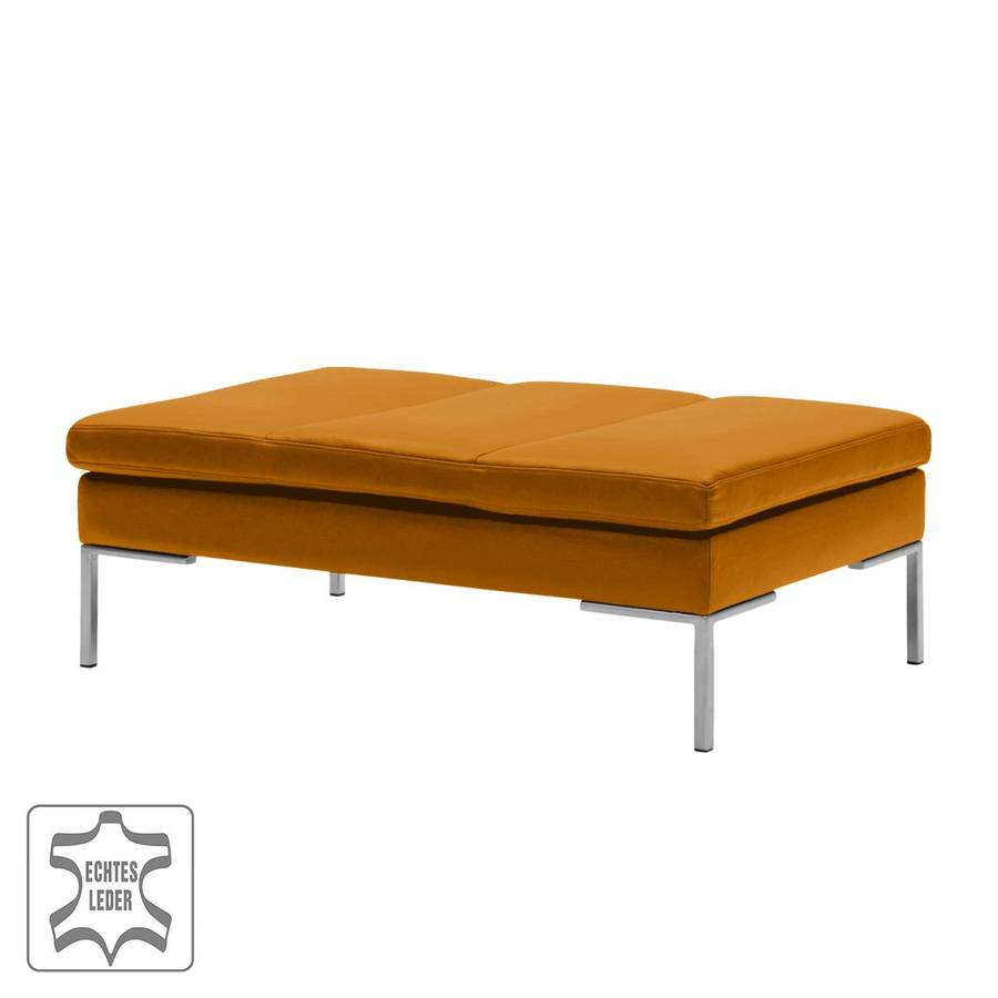 Echtleder Polsterhocker Echtleder NekaCognac NekaCognac Madison Madison Polsterhocker byY6gf7