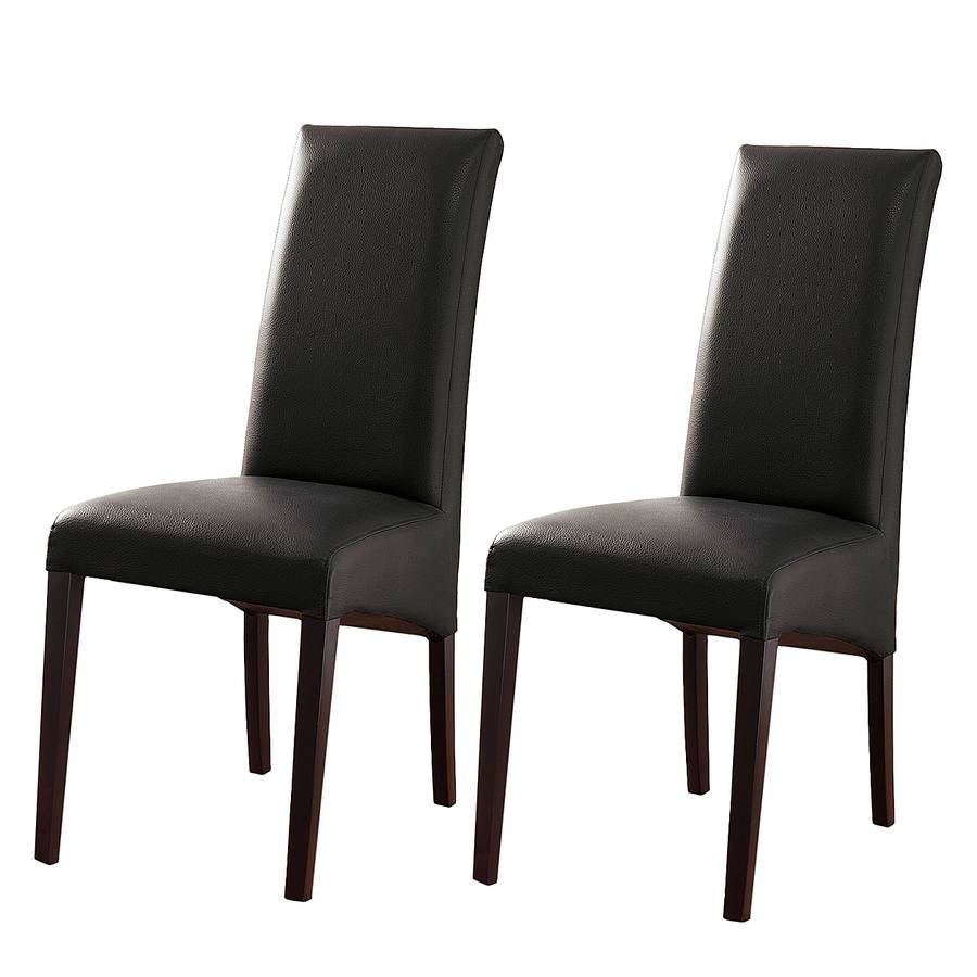 setKunstleder Dunkelbraun Foxa2er SchwarzBuche Polsterstuhl Polsterstuhl SchwarzBuche Polsterstuhl Foxa2er setKunstleder Dunkelbraun 6gybf7