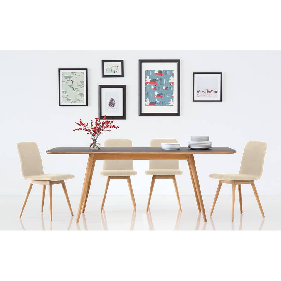 Localot Chaises Rembourrées De TupiCrème 2Cuir srCtQhd