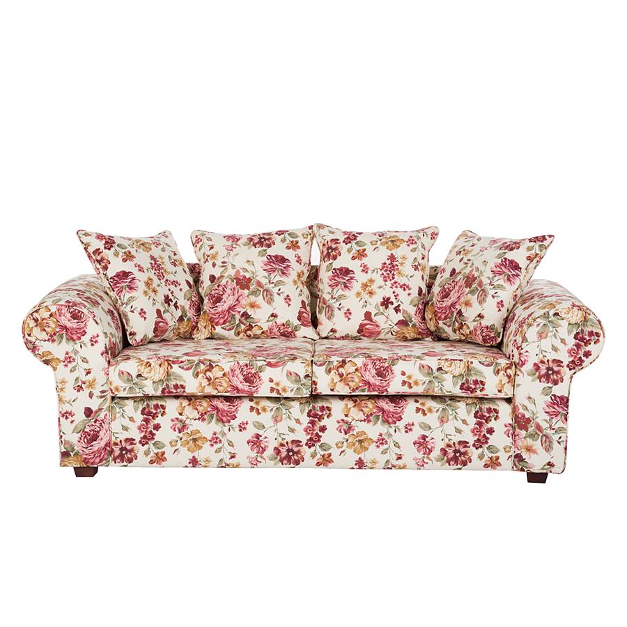 À Canapé Colmar3 PlacesTissuMotif Canapé FleursBeige wk80OnP