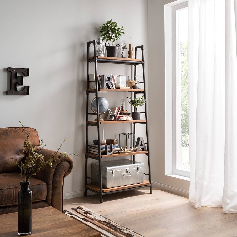 Anthrazit Regal MassivMetallBraun Akazie Atelier Iii SGUzqpMV
