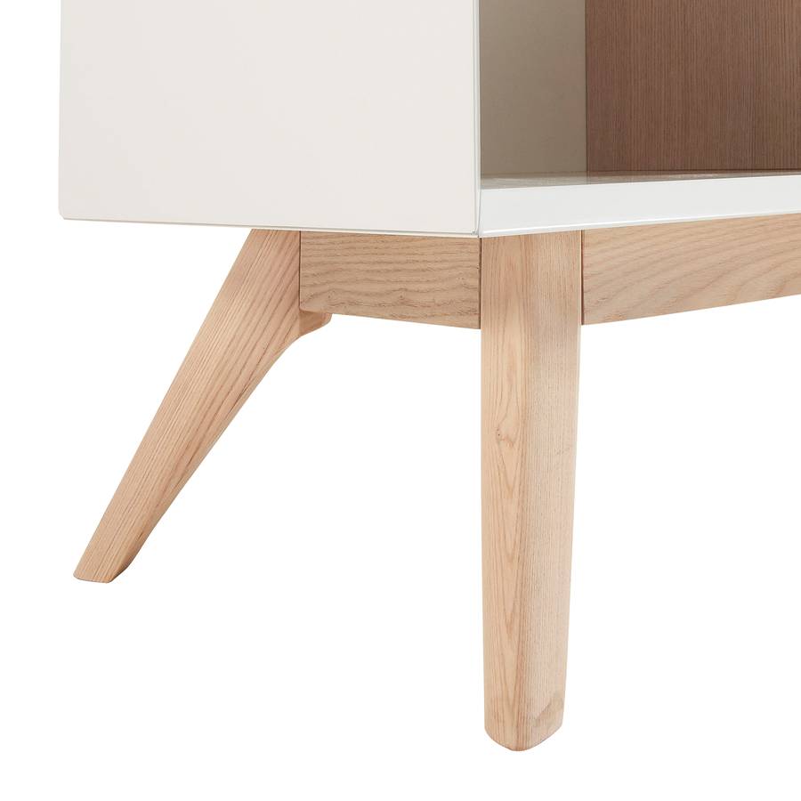 TeilmassivWeiß Ciborro Regal Esche Regal Esche Ciborro nmv8N0wO