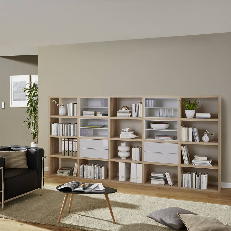 Imitation Brillant ChêneBlanc Concept Iv Etagère htrdsQ