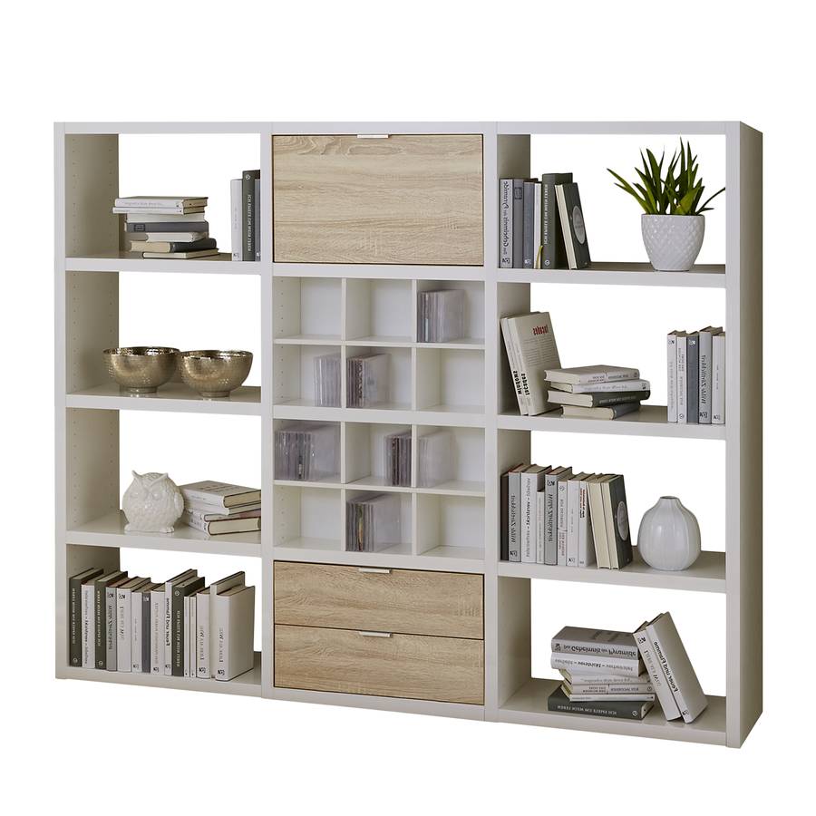 Regal Concept Natur Concept CremeweißEiche V Regal V CremeweißEiche j5RcLq43AS