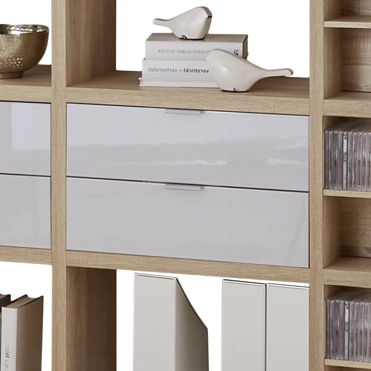 Eiche DekorHochglanz Xii Weiß Regal Concept bgyf76