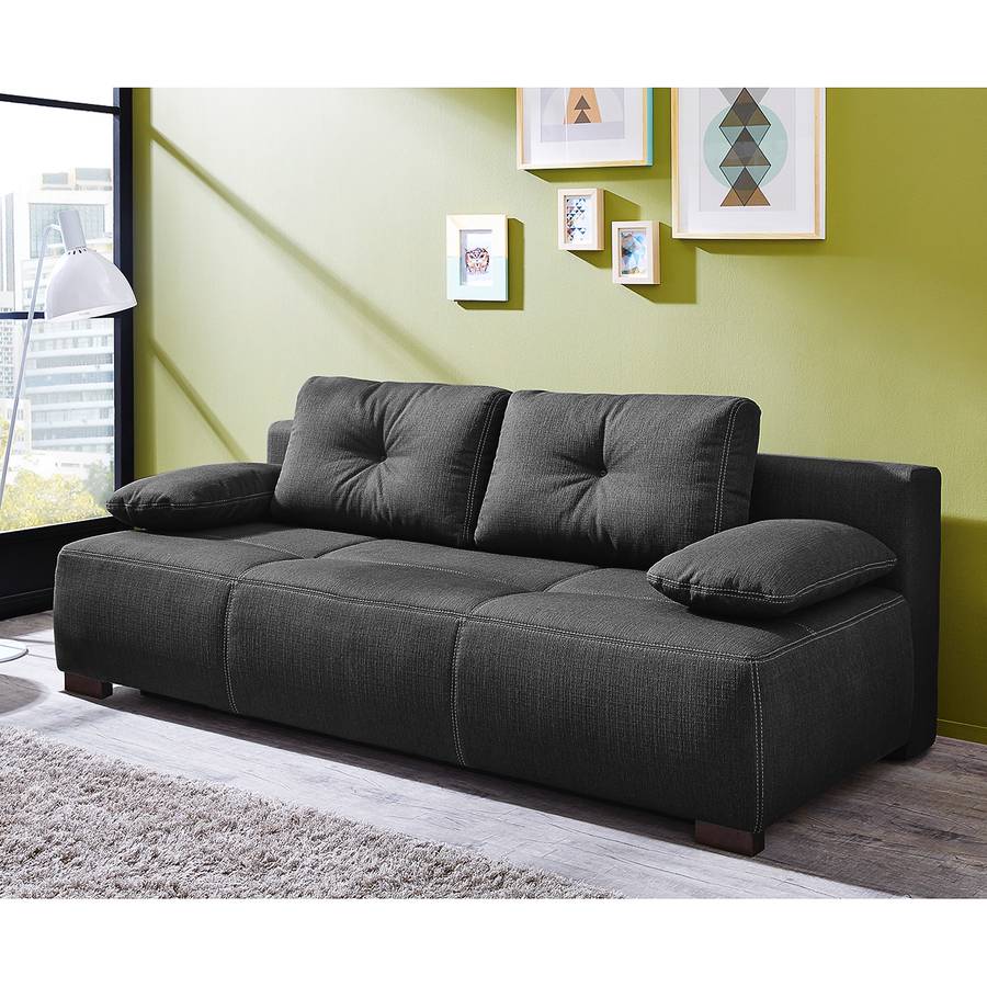 Canapé Flo Convertible Anthracite Canapé Convertible uTkiOPXZ