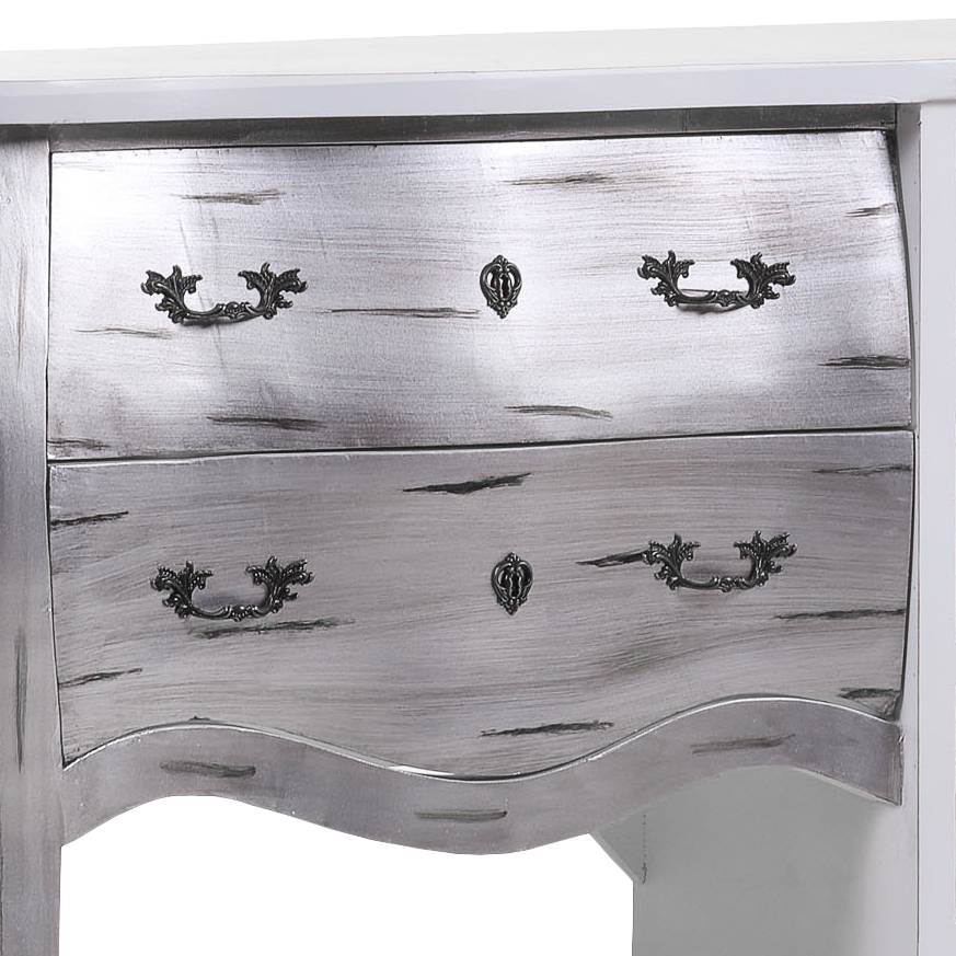 MassifBlancArgenté Partiellement Carli Commode Casa Sapin 2IYEHWD9