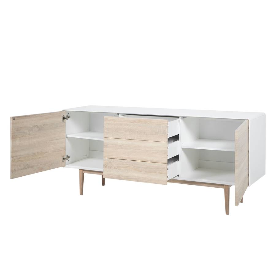 Drio Eiche Sideboard Sideboard Sideboard Eiche DekorWeiß Sideboard Drio DekorWeiß Drio Eiche DekorWeiß cKT3lF1J