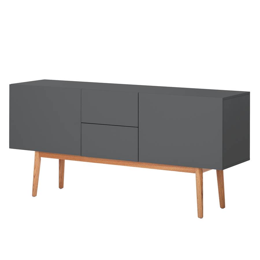 Mørs Kommode Für Ein Modernes Heim Fashion For Home Sideboard Lindholm Iii Eiche Teilmassiv Grau