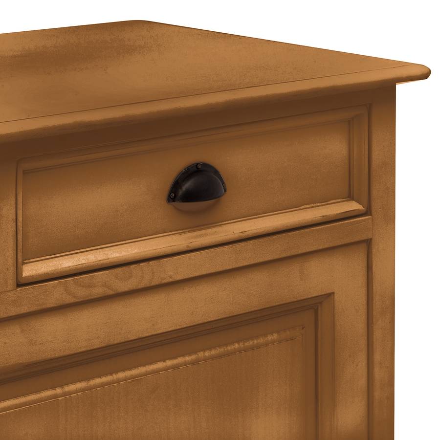 Pinie Sideboard Sideboard HonigSchwarz Sollerön I wN08mn