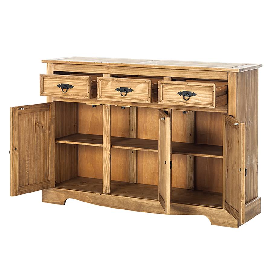 3 PortesPin Ciré Zacateca Buffet Massif Ancien OiukXZPT
