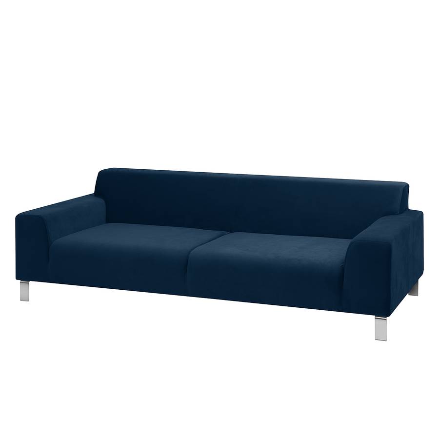 Sofa Bordon3 Sofa Sofa Bordon3 Dunkelblau sitzerSamt Bordon3 sitzerSamt Dunkelblau rxWodCBe