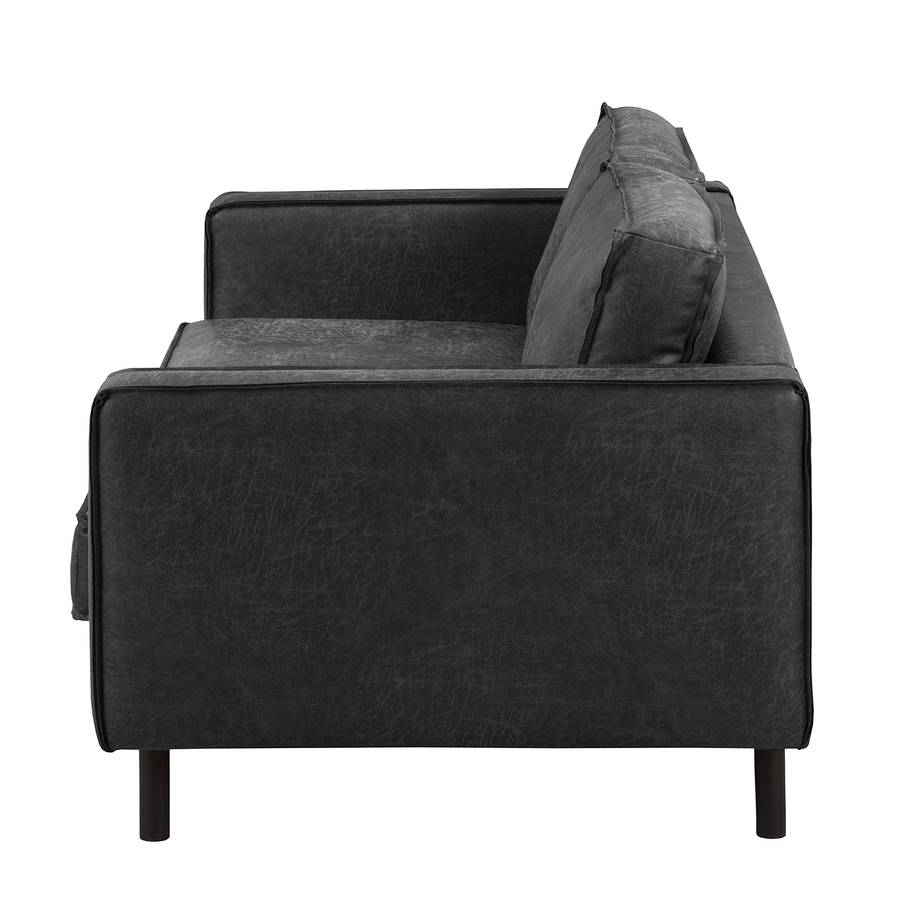 Dodge2 Fort Fort Sofa sitzerAntiklederlookSchwarz Sofa Sofa Dodge2 sitzerAntiklederlookSchwarz 8n0kwOP