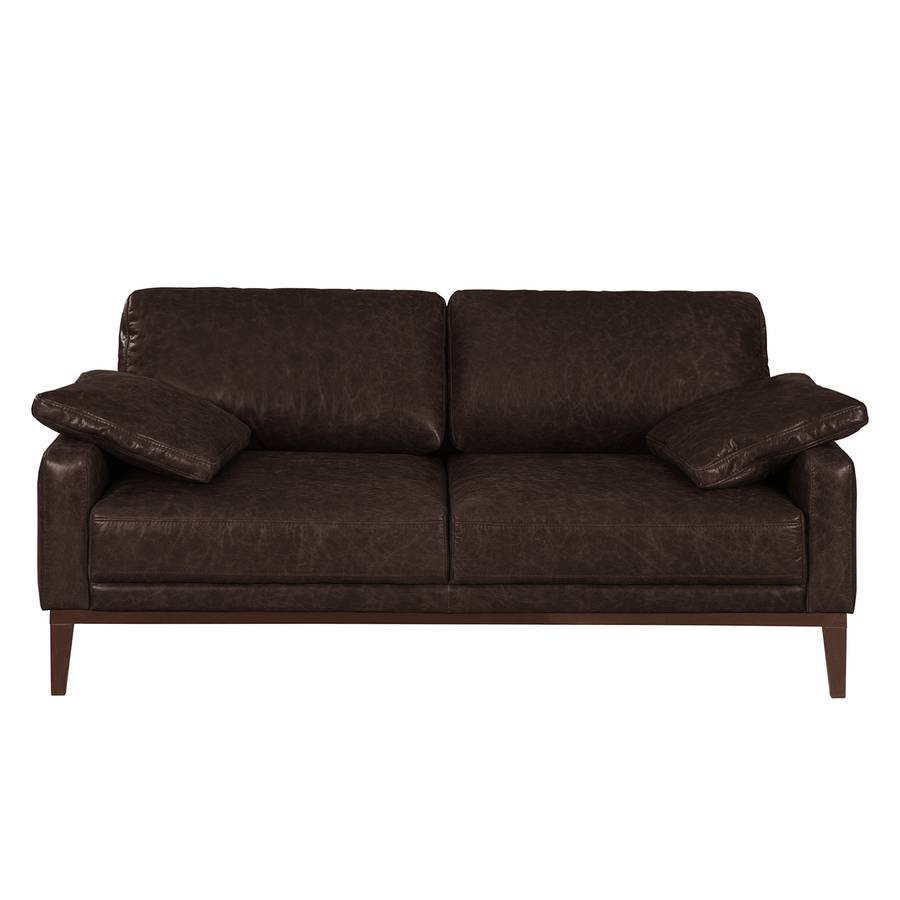 Véritable Marron PlacesCuir Horley 2 Foncé Canapé uKJc3F1lT