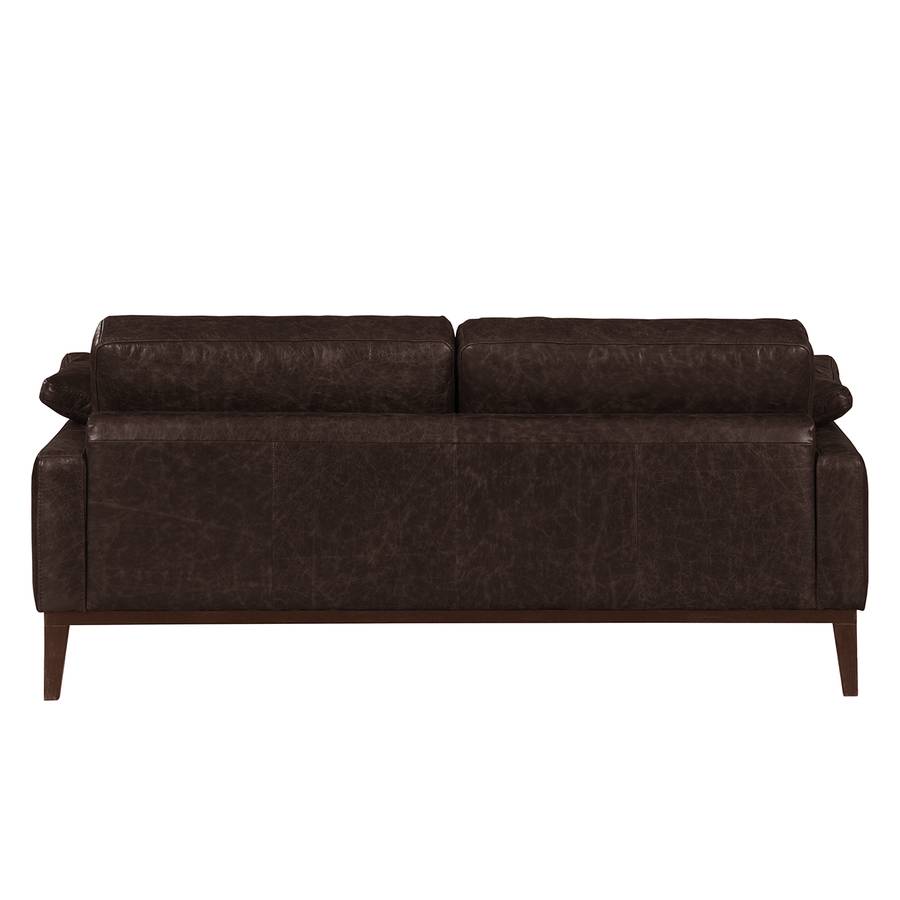 Véritable Marron PlacesCuir Horley 2 Foncé Canapé uKJc3F1lT