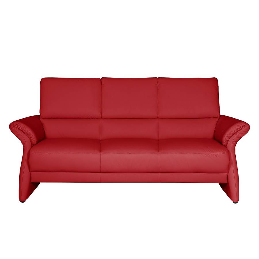 1Cuir VéritableRouge De Salon Ensemble Patay3 2 Cerise nm08wvN