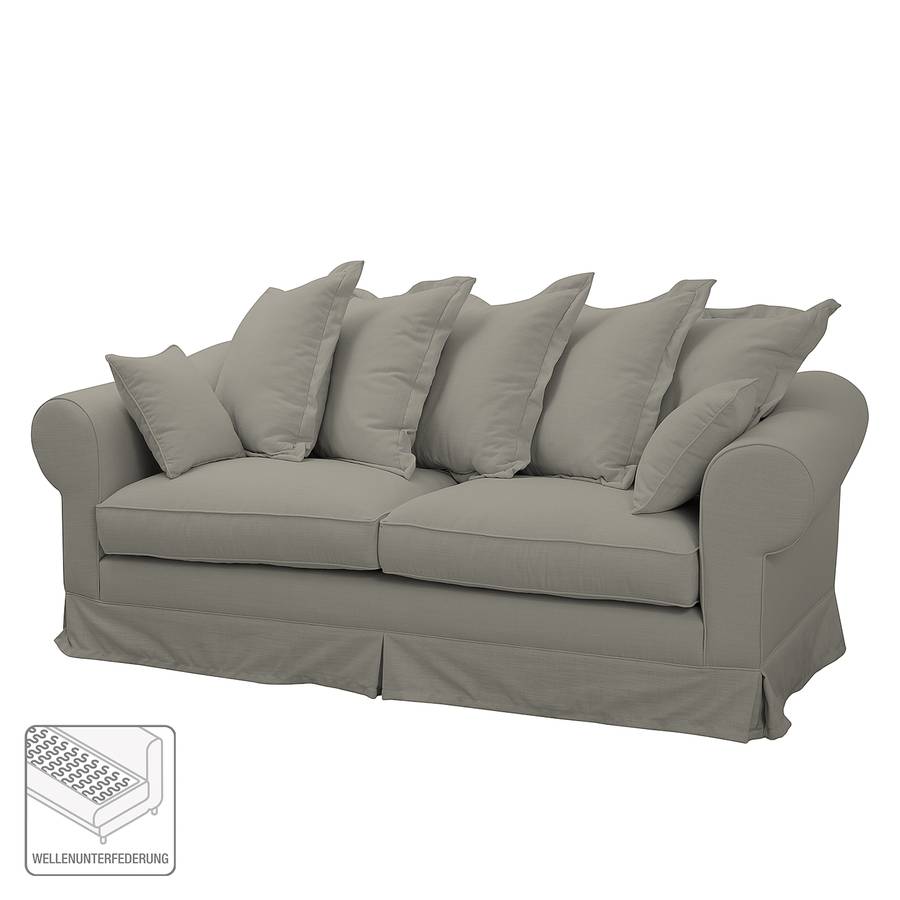 Matt Sofa Sandgrau sitzerWebstoff Saltum3 PXikwTOlZu