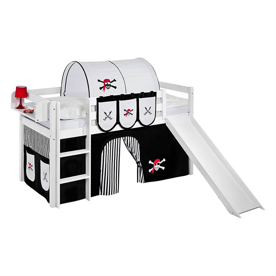 Spielbett Jelle Pirat Schwarz Home24