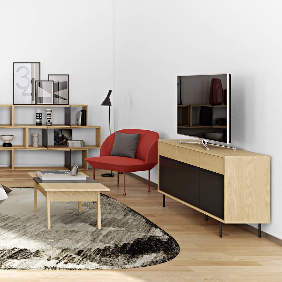 Schwarz Schwarz Sideboard EicheMatt Lomborg Sideboard Lomborg Sideboard Lomborg EicheMatt Schwarz EicheMatt sQhdCxtrB