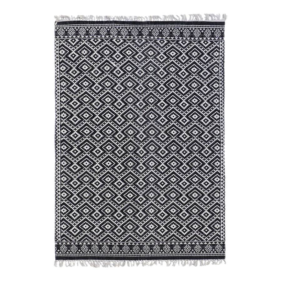 Teppich Teppich Teppich Ethno Pattern Schwarz Ethno Schwarz Ethno Pattern WED2IH9