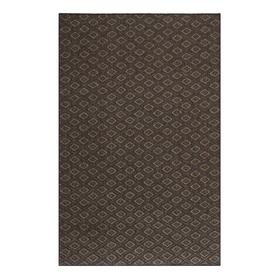 X 180 MarronGris120 Cm Greenwich Tapis CxBordeW